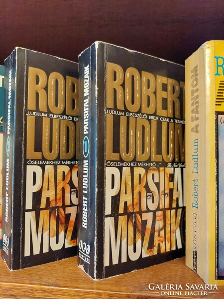 Robert ludlum's 5 novels, - fiction book, novel
