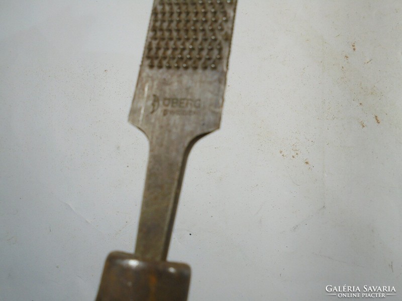 Old marked file wood filer tool double teeth - oberg sweden öberg sweden mark