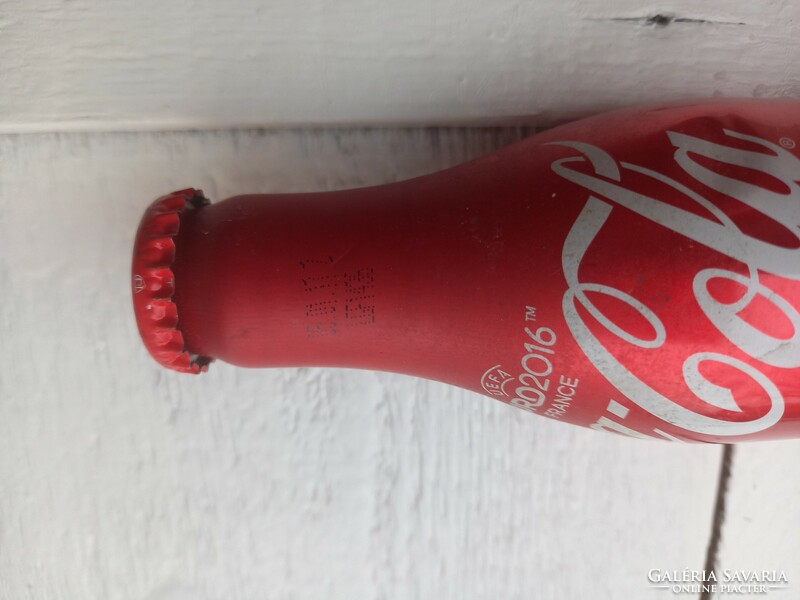 Gyűjthető, limitált kiadású_UEFA2016-France Coca-Cola alumínium palack_bontatlan
