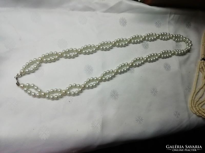Very nice old tekla pearl necklace