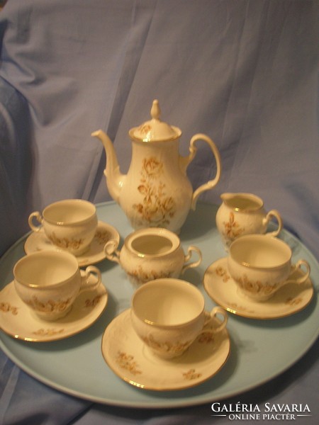U11 Bernadotte monarchiabeli kávés-teás hibátlan vitrintárgy minőségű   12db-os ajándékozhatóan