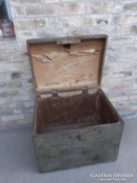 Old pine chest