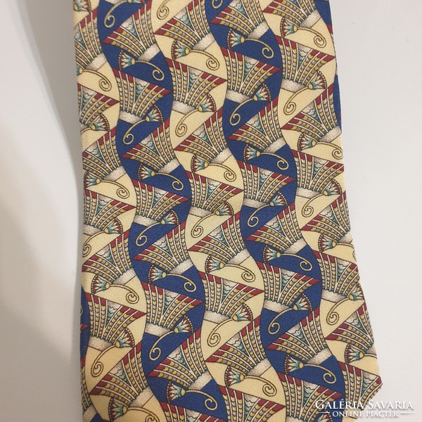 The Metropolitan Museum of Art vintage selyem nyakkendő