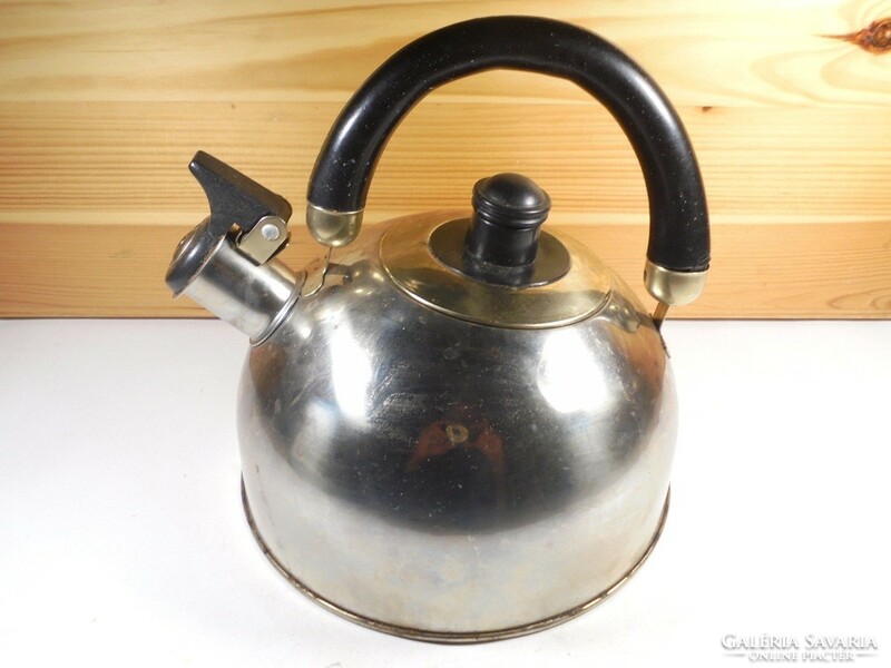 Old stainless steel teapot kettle tea pot pouring tea maker - princess gold manufacturer