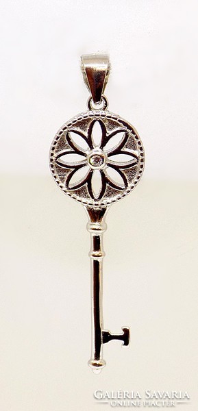 Silver key pendant (zal-ag99565)