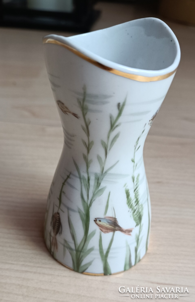 Egyedi festéssel Aquincumi porcelán váza