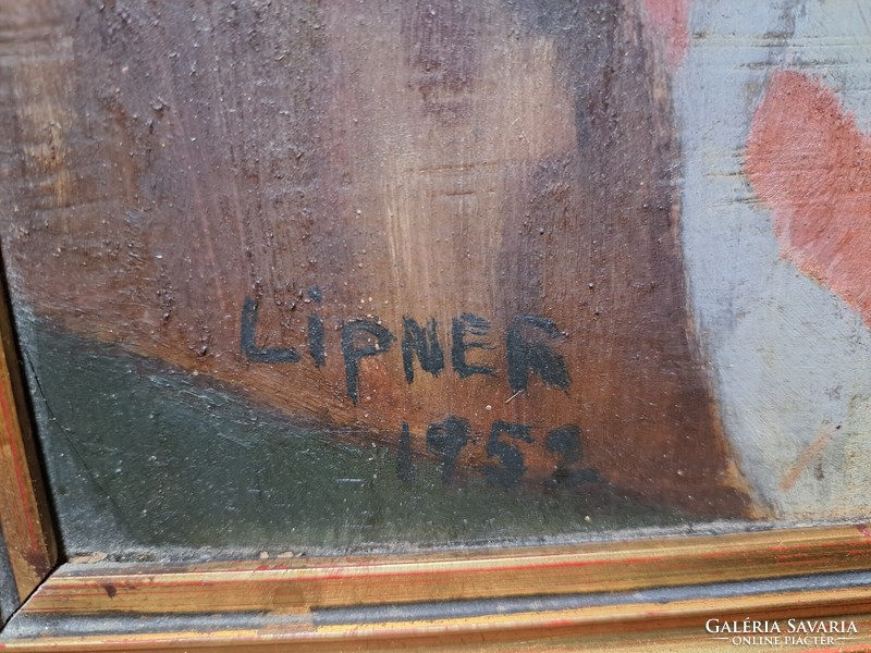 Still life with vases - marked lipner 1952