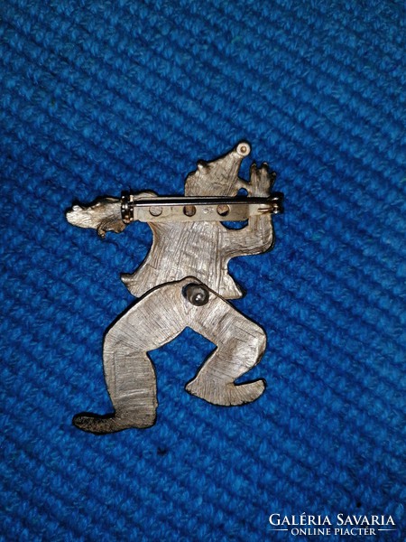 Dancing clown pin, brooch (70)