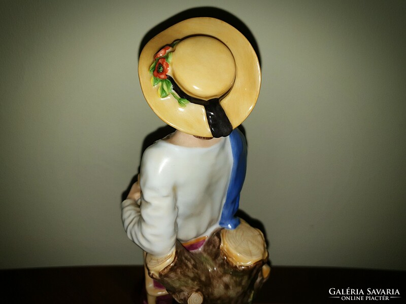 Immaculate Herend harvest figure