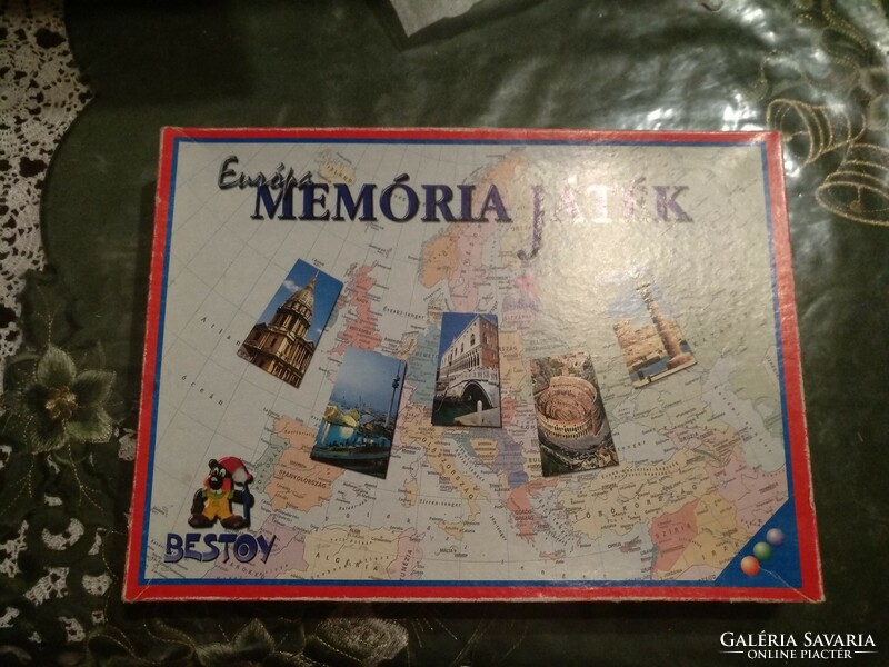 Europe memory game, sights, negotiable