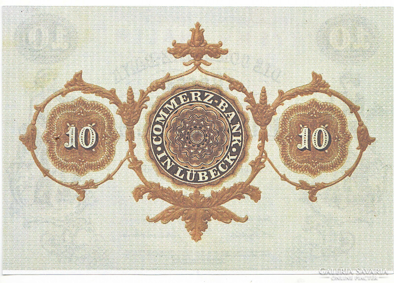 Német államok 10 német  tallér 1865 REPLIKA UNC