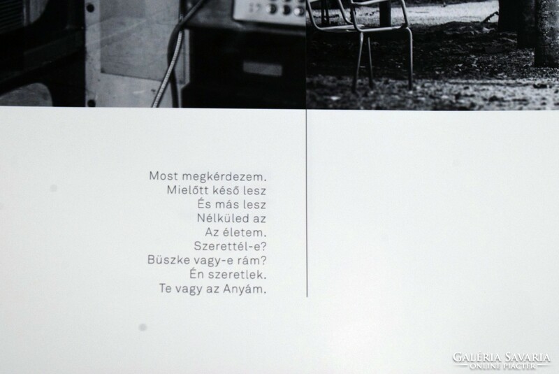 Image associations of stonemason Kata and Sándor László contemporary book presentation photo poster 50 x 70 cm 30.