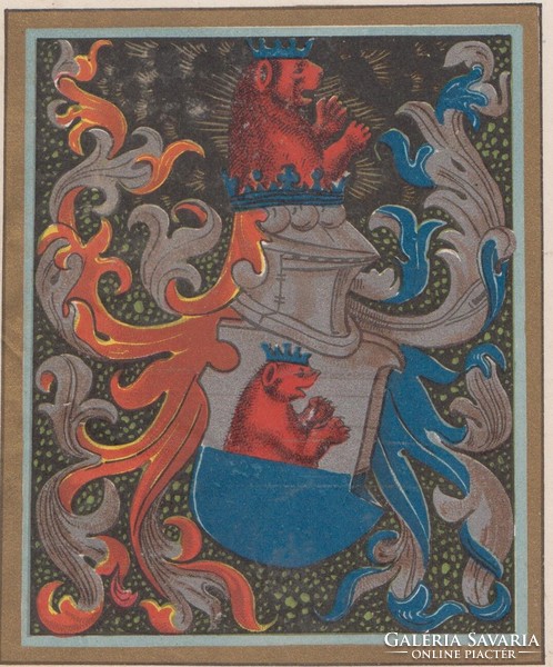 Enyingi és Bakonoki Török család czímere 1481. Chromolitographia