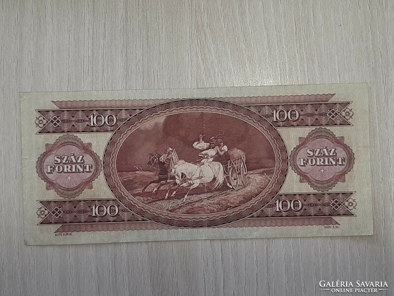 100 forint 1975 bankjegy ,szép állapot