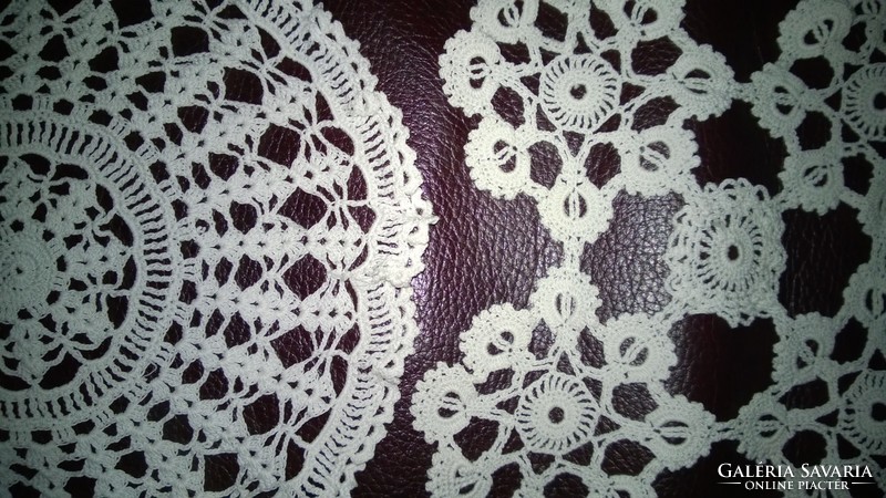 Small lace miracles - small handmade tablecloths - crocheted