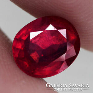Mozambican ruby 3.43 carat heat treated!!