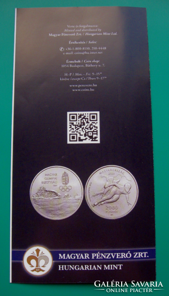 2020 - 125th anniversary of the founding of mob - HUF 10,000 pp - commemorative coin - capsule + certificate + information