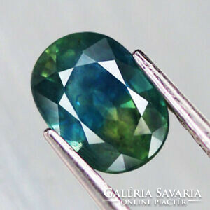 1.25 Ct original natur bicolor sapphire gemstone Tanzania