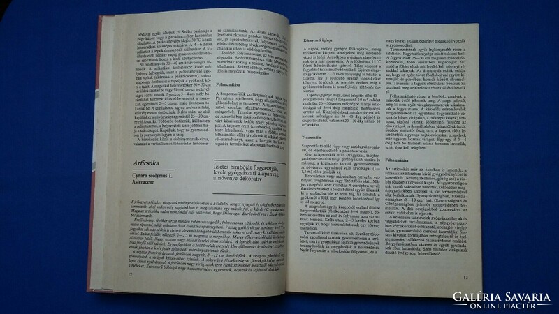 Dr. György Horváth: special garden plants, 1987. Environmental demand, cultivation, use