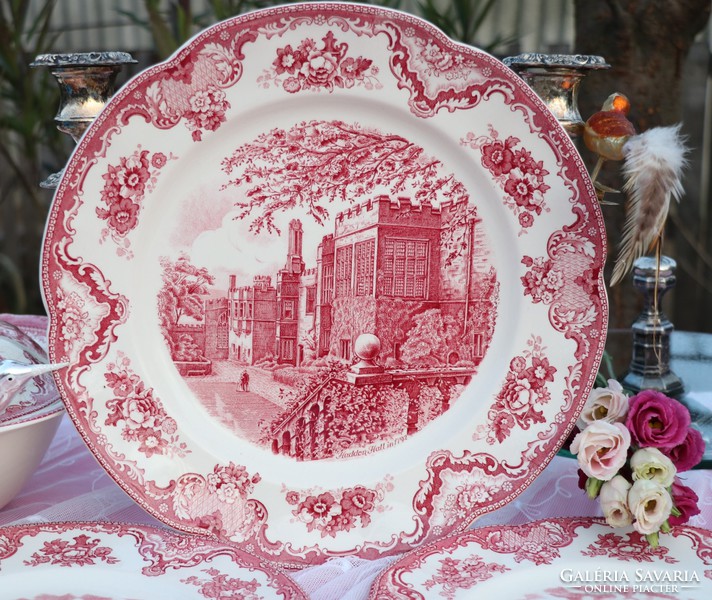 English johnson bros fried and cake plate