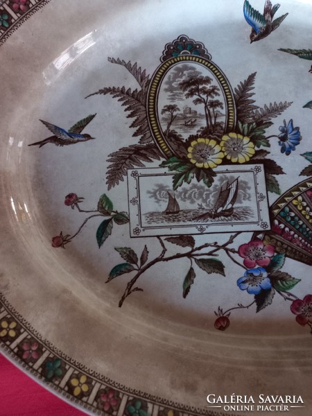 Antique earthenware bowl