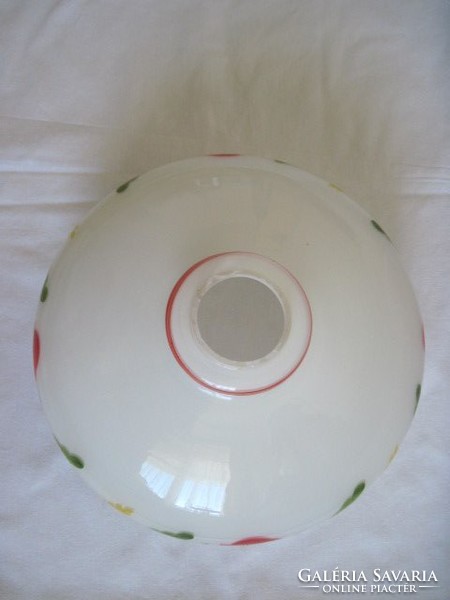 Retro painted glass lamp shade ceiling lamp shade ﻿ 17.5 cm high