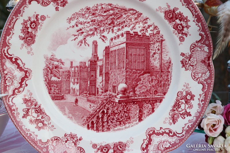 English johnson bros fried and cake plate