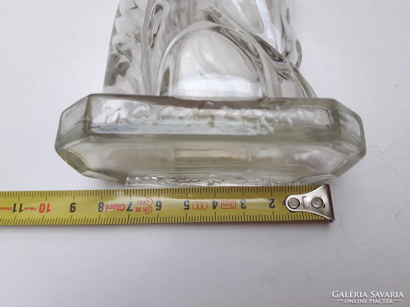 Retro Mac Gregor arcvízes üveg lófej alakú régi férfi arcápolós palack