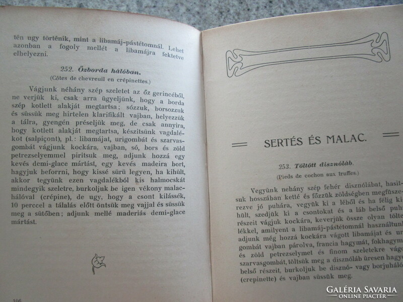 Kovácsics Mátyás: Modern Konyha 1904 SZAKÁCSKÖNYV PÁRIZS - LONDON - BUDAPEST SZAKÁCSA