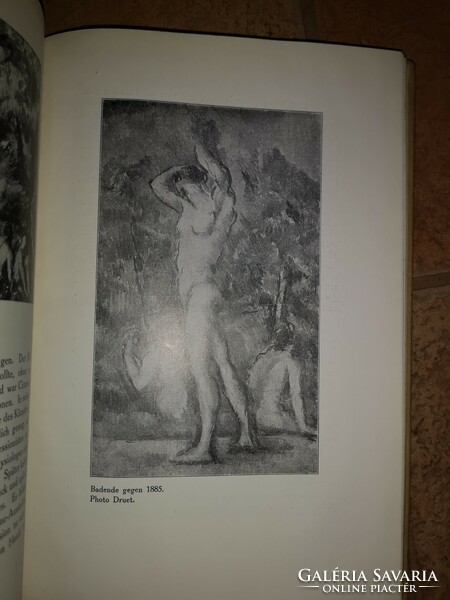 KÓNYA ZOLTÁN szecessziós ex libris 1919 Cézanne könyvben