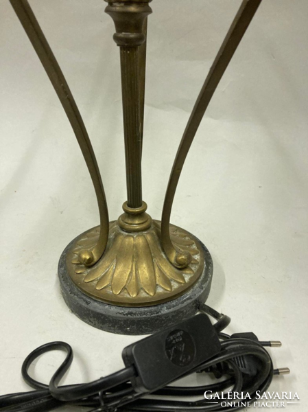 A real, large Art Nouveau table lamp