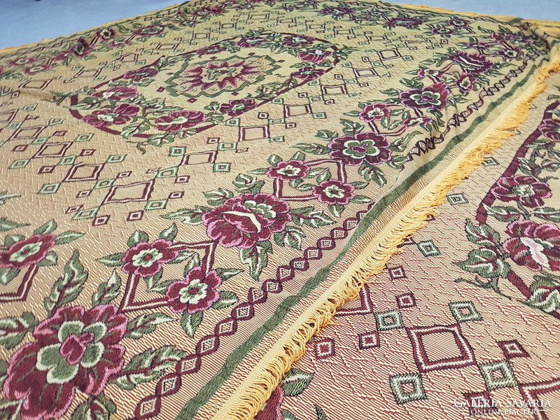 Pair of old bedspreads.
