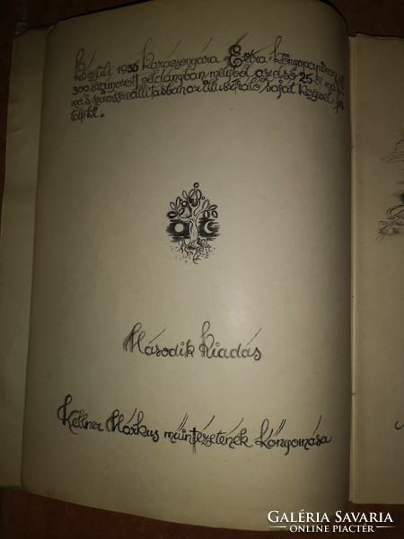 László Mecs: glorification. The most beautiful poems of László Mécs. With drawings by Gyula Hincz, 1935