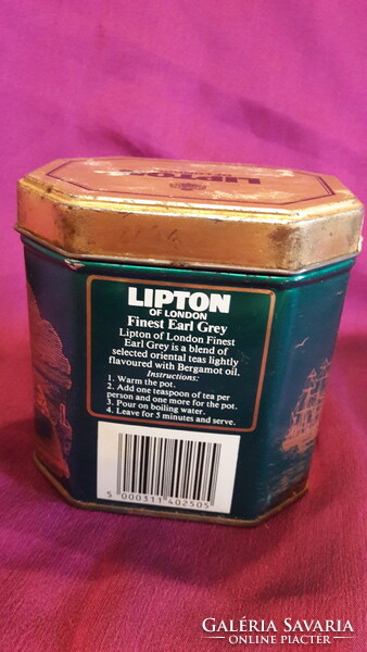 Metal tea box, lipton tin box (l3367)