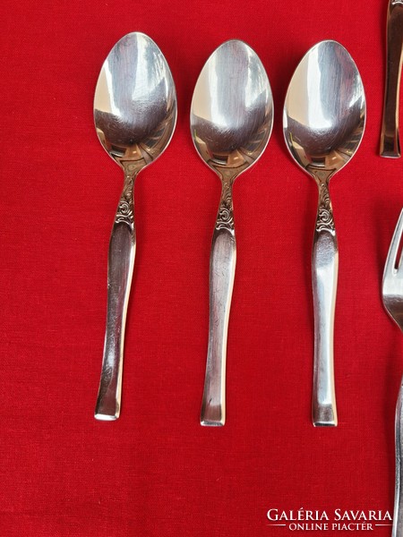 Bmf silver alloy cutlery set for 6 people