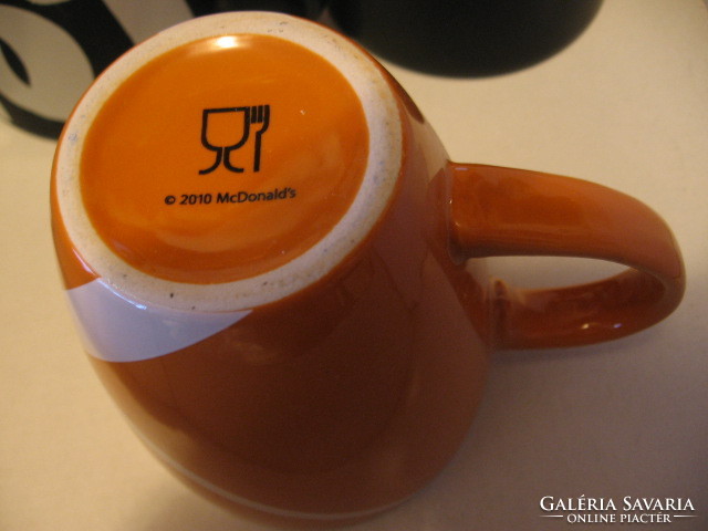 10 db McCafe nagy vegyes színes Cappuccino csésze 2010