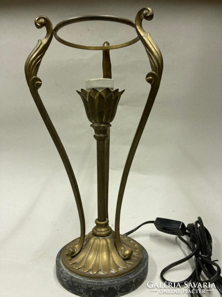 A real, large Art Nouveau table lamp