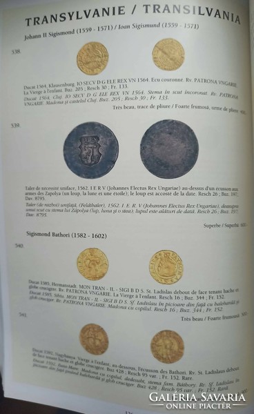 First Swiss auction catalog from la galerie numismatique in 2003