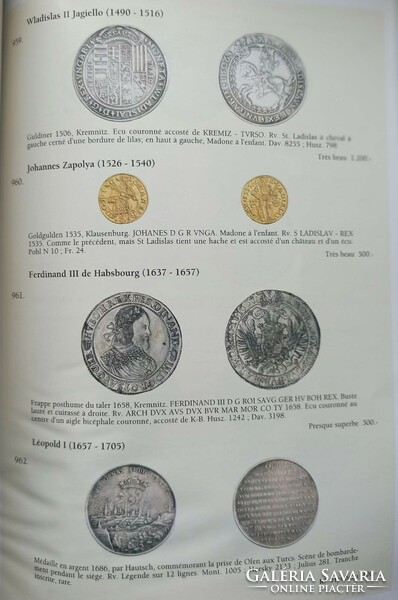 First Swiss auction catalog from la galerie numismatique in 2003