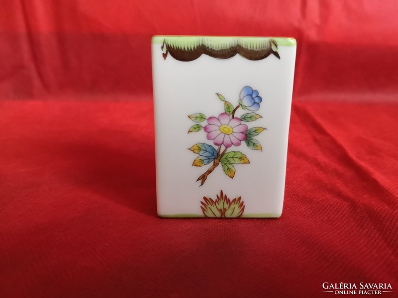 Herend match holder - with vbo (victoria) decor, (victoria)