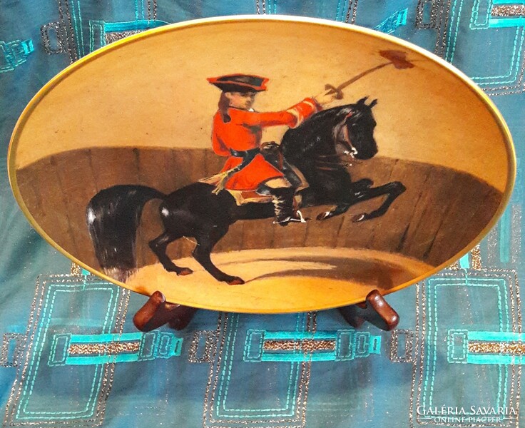 Military porcelain decorative plate, wall plate 2 (m3352)