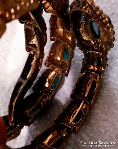 Flexible, metal snake-shaped bracelet, flawless, special