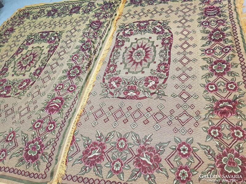 Pair of old bedspreads.