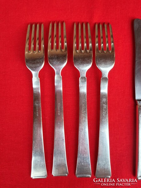 Wmf patent silver alloy 4 person cutlery set art deco