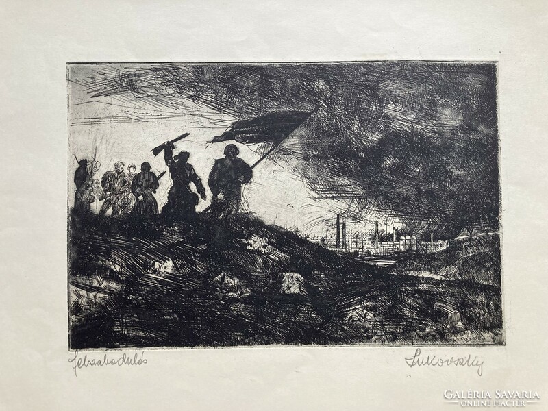 László Lukovszky - Liberation Etching/1922-1981/