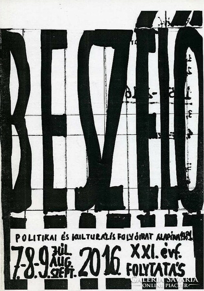 Bezélő (2016/7-8-9) samizdat magazine