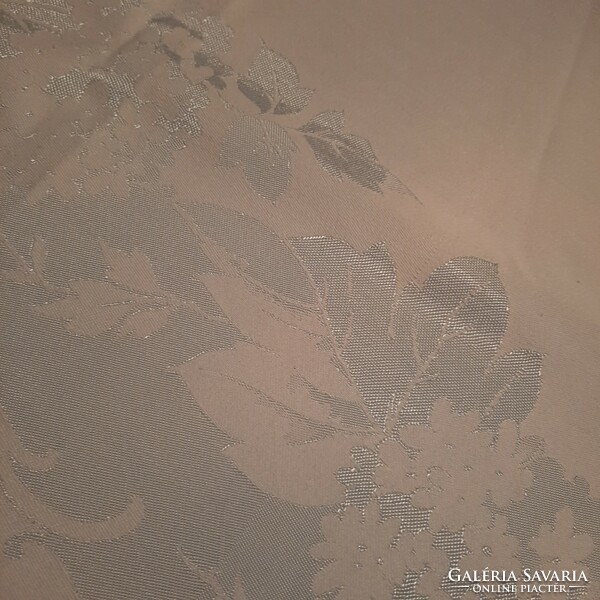 Pale blue silk damask tablecloth 122 x 122 cm