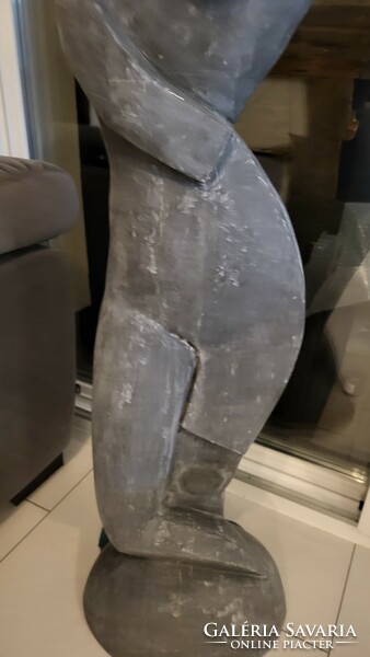 Hungarian cubist marble sculpture in the style of József Csáky