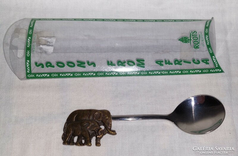 African decorative spoon (elephant)