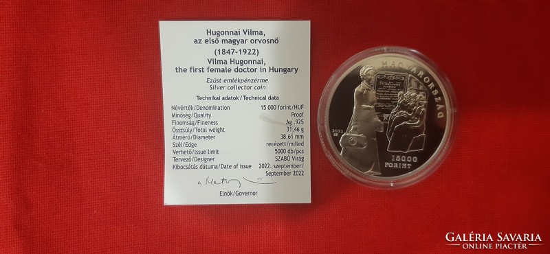 Silver commemorative coin